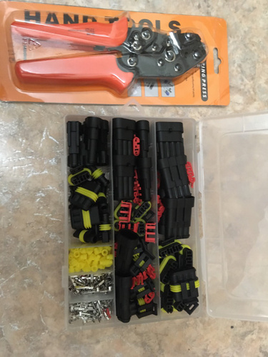 Клемма автомобильная Разъемы автомобильные папа+мама, Штекеры ...