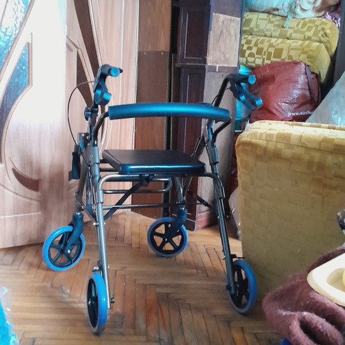 Ходунки роллаторы для взрослых и пожилых Мега-Оптим PMR888L складные ...