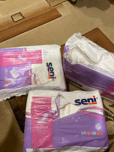 Прокладки урологические женские Seni Lady Super, 15 шт. х 2 уп./ 30 шт ...