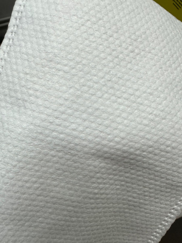 Рукавицы одноразовые BESIDE сухие с тиснением, варежки мочалки для ...