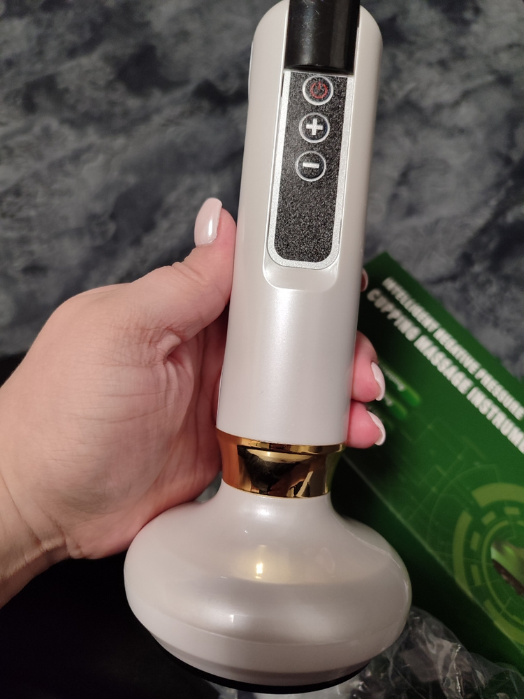 Массажёр вакуумный для тела и спины электрический антицеллюлитный для ...