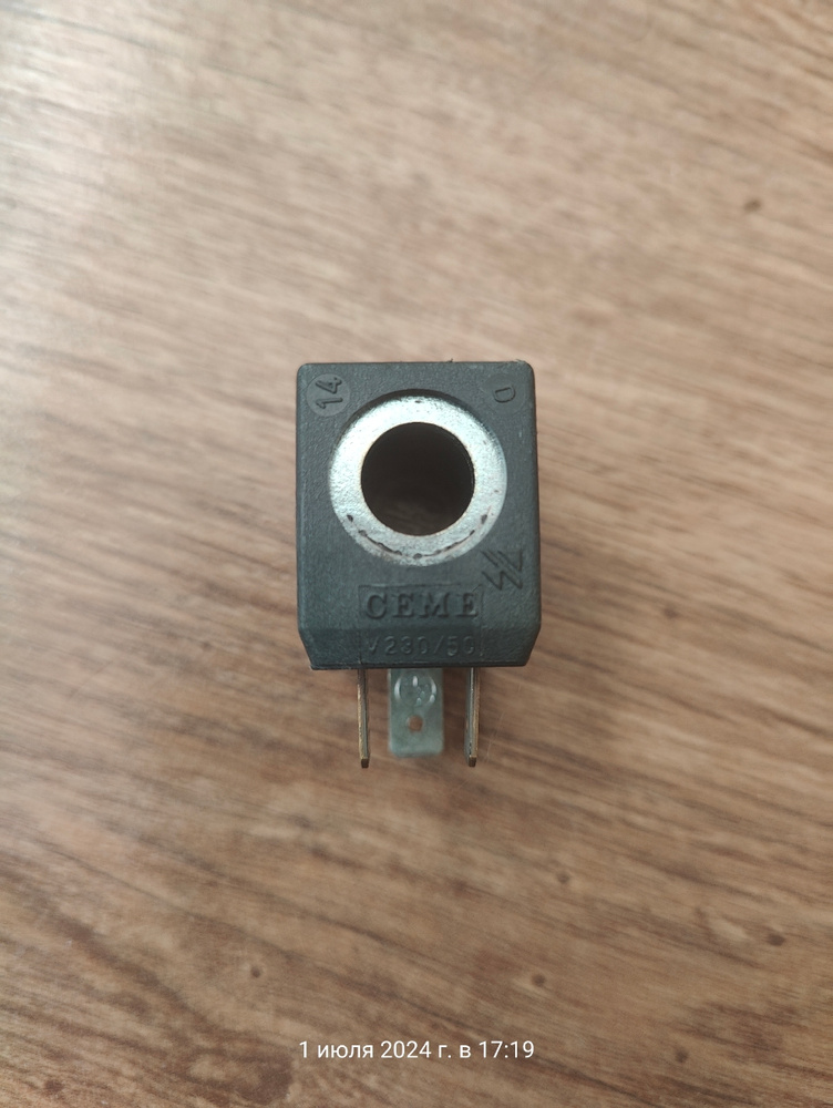 Италия CEME SERIE 588 AC 220В 230В Латунные электромагнитные клапаны с ...