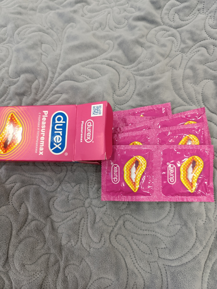 Презервативы Durex Pleasuremax рельефные с ребрами и пупырышками 12 шт ...