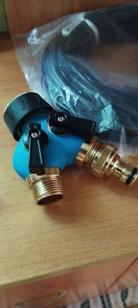 Поливочный распределитель GRINDA Expert 3/4-1, двухканальный, с ...