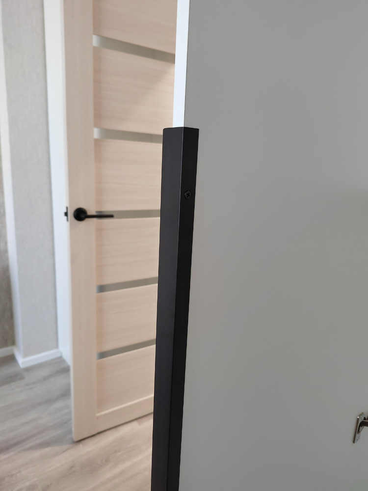 Ручки для мебели 15см (комплект 10 штуки) цвет черный, металлические ...