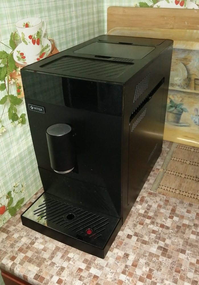Автоматическая кофемашина VITEK VT-8700 Metropolis, черный купить по ...