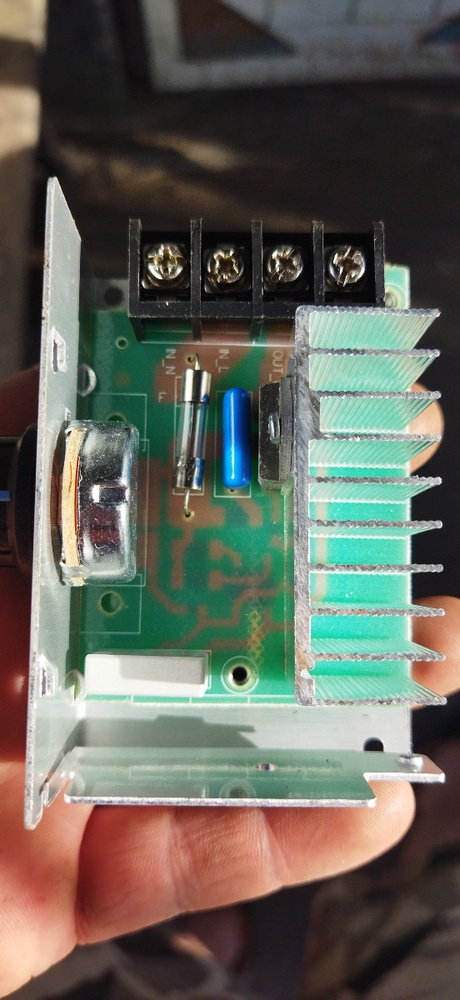 Симисторный, тиристорный регулятор мощности 4000Вт 220В диммер ...