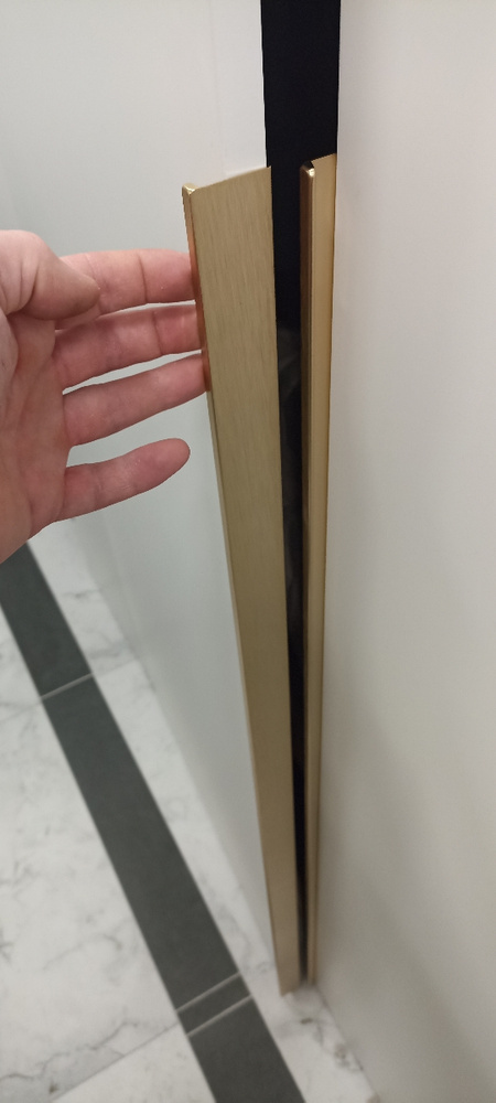 Ручки для мебели 15см (комплект 10 штуки) цвет черный, металлические ...