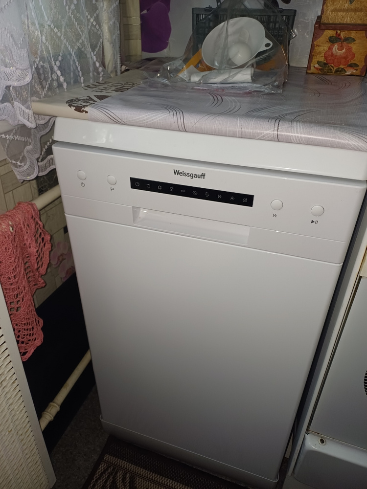 Посудомоечная машина Weissgauff DW 4012 (модификация 2024 года), белый ...