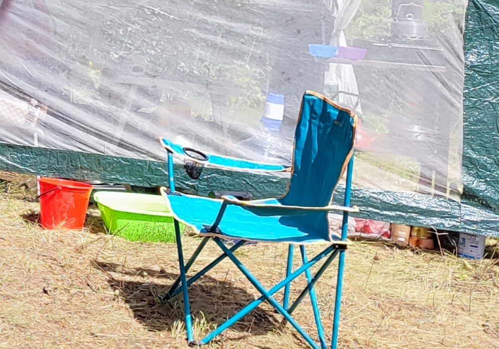 Складной стул для отдыха на даче, пикника, рыбалки ACTIWELL 50х50х80см ...