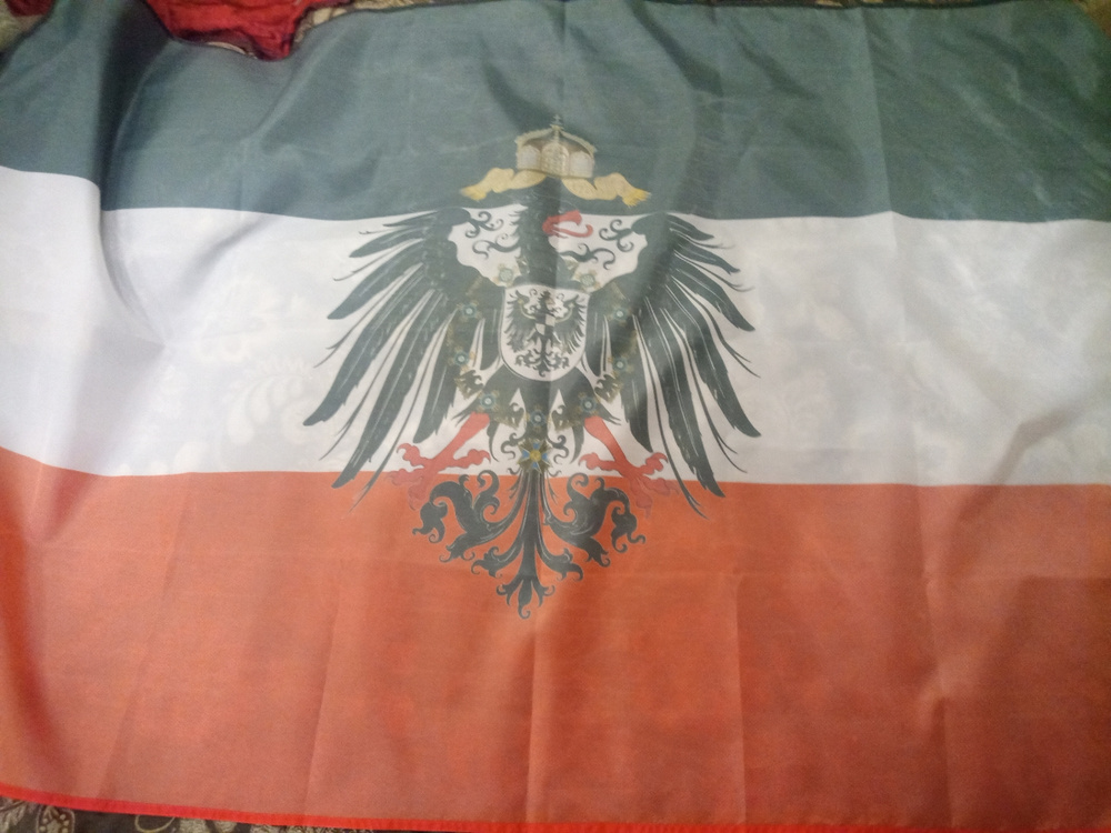 Флаг Германской Империи 90х135 см - купить Флаг по выгодной цене в ...