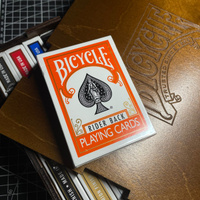 Игральные карты Bicycle Standard Rider Back Orange, оранжевые #18, Алексей П.