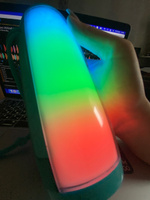 Блютуз колонка беспроводная с RGB подсветкой / Портативная музыкальная колонка #37, Арина Г.