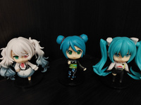 Набор фигурок Мику Хацунэ / Miku Hatsune 3шт set1 (9см, пакет