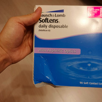 Контактные линзы Bausch + Lomb Soflens Daily Disposable однодневные 90 шт 8.6 -7.00 #16, Галина А.