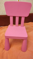 Детский стул Мамонт розовый, стул пластиковый со спинкой, от 2 до 6 лет #2, Сергей О.