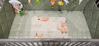 Juno Детское постельное белье для новорожденного, Поплин, 1 нав 40х60, Foxi / Лисята #73, Татьяна П.