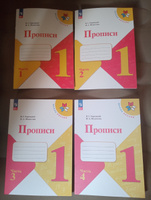 Обучение грамоте. 1 кл. Прописи. Комплект из 4-х частей. Горецкий В.Г. Школа России (ФП 2023) | Горецкий Всеслав Гаврилович, Федосова Нина Алексеевна #1, Наталия К.