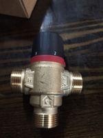 Термостатический смесительный клапан ROMMER для систем отопления и ГВС 3/4" НР 20-43 С KV 1,6 боковое смешивание #2, Алексей Л.