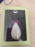 ECOVERA Вибратор для клитора, вакуумный пингвин вибратор для женщин, Satisfyer Pro Penguin, цвет: Черно-белый, 11 режимов, 12 см #1, Наталья К.