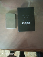 Зажигалка бензиновая ZIPPO 205 Classic Satin Chrome, серебристая, матовая, подарочная коробка #40, Ольга Л.