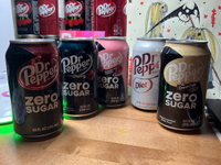 Набор газированных напитков Dr. Pepper Zero, USA / Доктор Пеппер (Без сахара) США / 5 банок по 355 мл #1, Стариков Д.