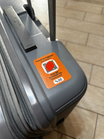 Умная Наклейка QR на чемодан "МОЙКОД" для путешествия с номером телефона защита от потери багажа #2, Артем К.