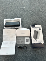 Повербанк, внешний аккумулятор Powerbank Business Series 20 000 mAh, универсальный пауэрбанк с USB и Type-C, с индикатором зарядки LED, черный #2, Евгений