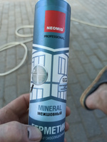 Герметик для бетона, кирпича, камня NEOMID MINERAL Белый (310 мл, картридж) / Акриловый #36, Руслан З.