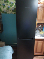 Холодильник NORDFROST NRB 152 B двухкамерный, 320 л объем, черный матовый #2, Марина С.