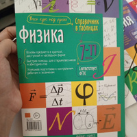 Справочник школьника в таблицах для средней и старшей школы. Алгебра, Геометрия, Физика. 7-11 класс. ФГОС #6, Любовь Б.