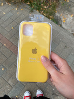 Силиконовый чехол для iPhone 11 Желтый #29, Yana M.