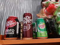 Dr Pepper доктор пеппер (Zero, Classic, Cherry) Mix 3X2. НАБОР напитков 6 банок по 330 мл. #5, Денис Г.