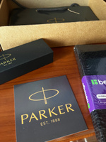 Ручка шариковая Parker Jotter Originals Black CT в комплекте с графитовым ежедневником #50, Полина К.