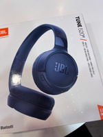 JBL Наушники беспроводные с микрофоном JBL Tune 520BT, USB, синий #6, Диана  Гогричиани 