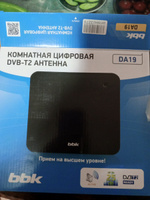 Антенна цифровая комнатная BBK DA19 черный / активная / DVB-T2 #2, Марина П.