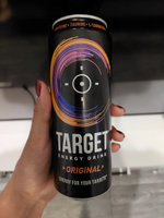 Энергетический напиток Бочкари Target Original в банках, 450мл /12шт #68, Сельби Ч.