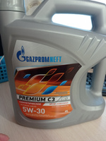 Gazpromneft Premium C3 5W-30 Масло моторное, Синтетическое, 4 л #31, Елена М.