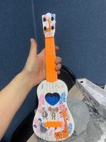 Детская музыкальная игрушка "Гитара" пластиковая, 42 см #4, Денис Н.