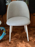 Кресло для кухни с мягкой спинкой 1 шт. Стул кухонный велюр для стола в гостиной #117, Мария А.