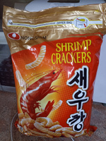 Запечённые креветочные чипсы NONGSHIM (400 г), Южная Корея #4, Олеся А.