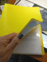 Папка с 60 вкладышами Berlingo "Neon", 24мм, 1000мкм, желтый неон, с внутр. карманом #6, Елена Б.