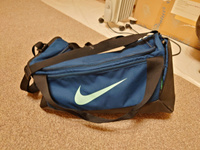 Сумка спортивная мужская Nike Nk Brsla S Duff - 9.5 (41L), DM3976-460, 41 л, valerian blue (синий) #10, Станислав ф.