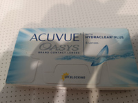 Контактные линзы Acuvue Oasys with Hydraclear Plus -4.00 #20, Западнов Евгений