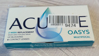 Мультифокальные линзы Acuvue, Oasys Multifocal, -4.00 I аддидация LOW I 6 линз I двухнедельные I прозрачные #12, Ольга