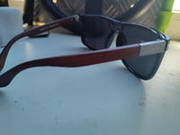 Очки солнцезащитные мужские, антибликовые uv400, солнечные очки для мужчин, черные с поляризацией. #46, Владимир Л.