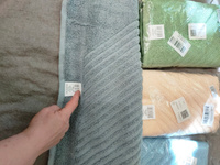 Полотенце-коврик махровое для ног TM TEXTILE 50x70 персиковый 110, 1шт.,плотность 700 #69, Валентина С.