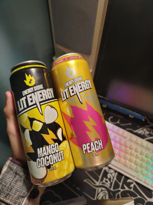 LIT ENERGY Энергетики в банках набор 6 шт. х 450 мл вкус МИКС - купить ...