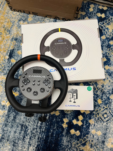 Игровой руль CAMMUS C5 (руль + настольная подставка) Гоночный симулятор ...