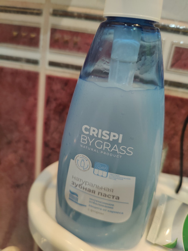 Набор зубная паста GRASS Crispi отбеливающая + для чувствительных зубов ...